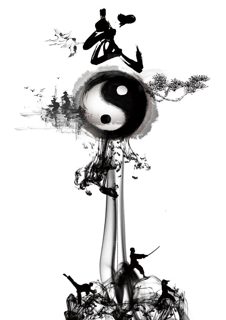 太极八卦阵png免抠图片ps素材透明元素