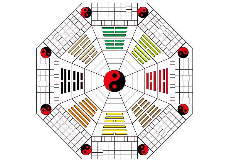 太极八卦阵png免抠图片ps素材透明元素