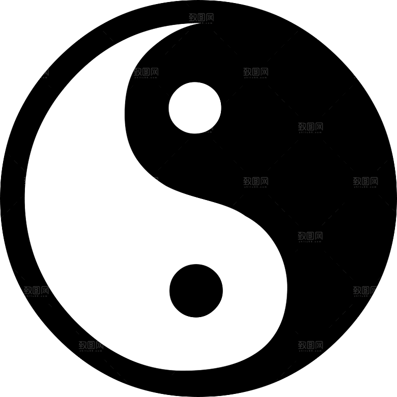 太极八卦阵png免抠图片ps素材透明元素