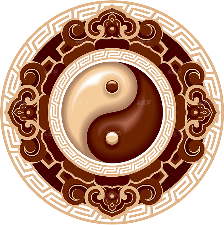 太极八卦阵png免抠图片ps素材透明元素