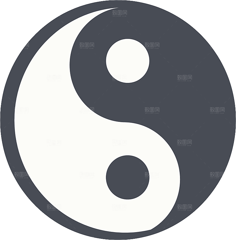 太极八卦阵png免抠图片ps素材透明元素