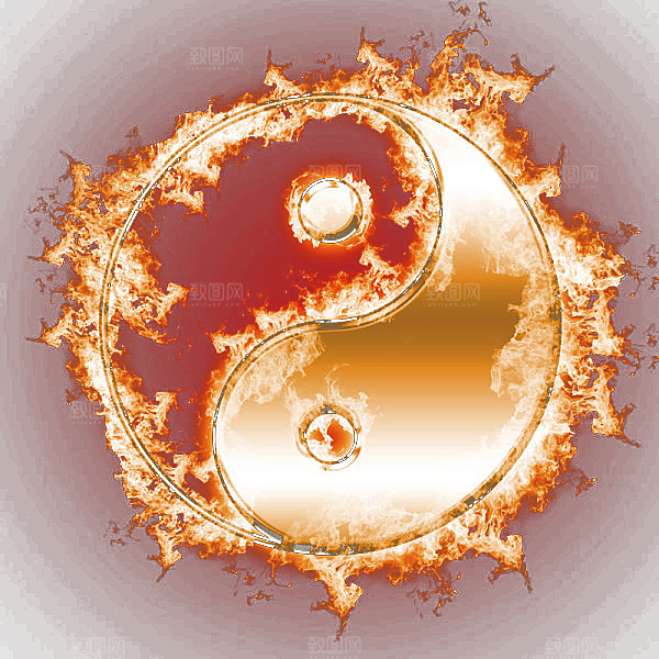 太极八卦阵png免抠图片ps素材透明元素