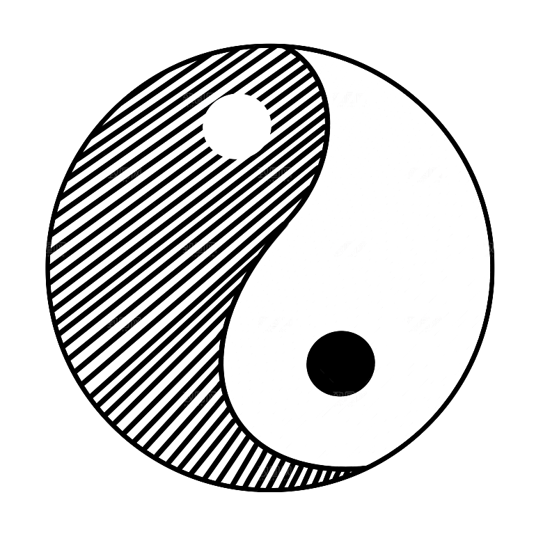 太极八卦阵png免抠图片ps素材透明