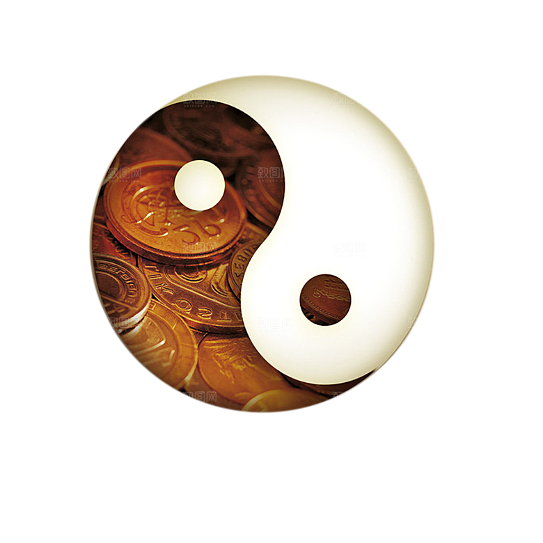 太极八卦阵png免抠图片ps素材透明