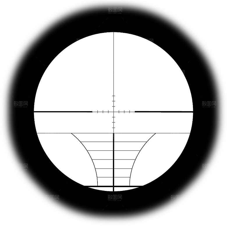 png免抠望远镜瞄准器图片免抠元素