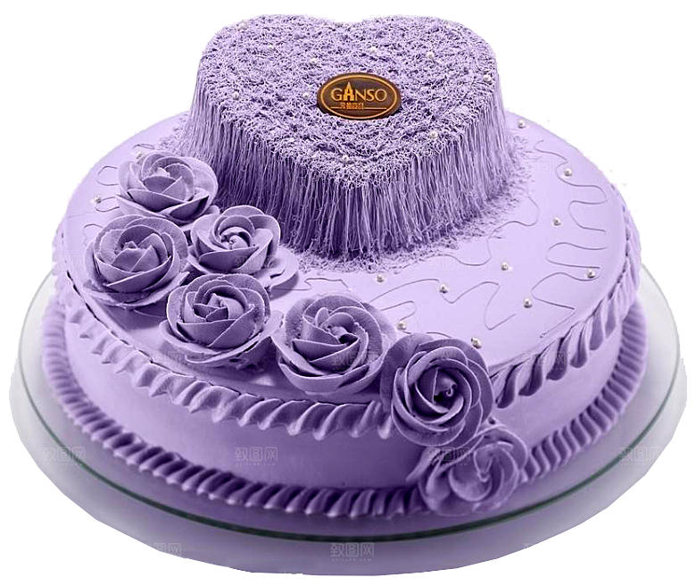 高清生日蛋糕背景图案PNG情侣生日素材