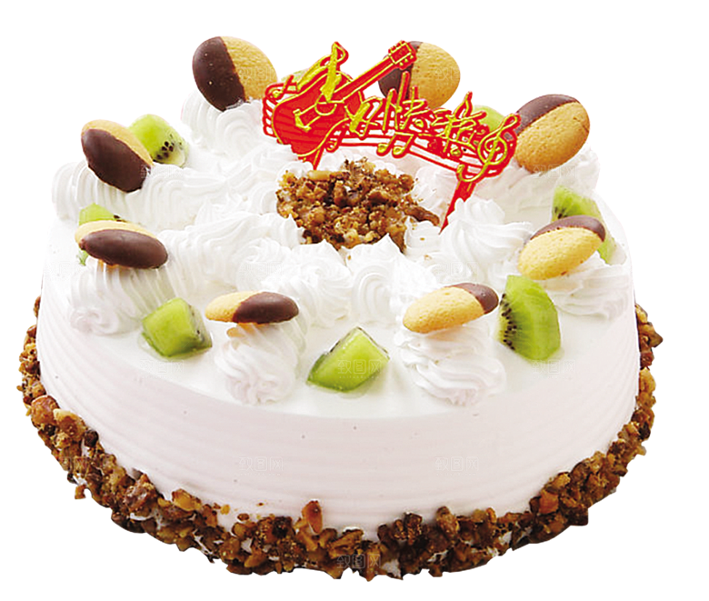 高清生日蛋糕背景图案PNG情侣生日