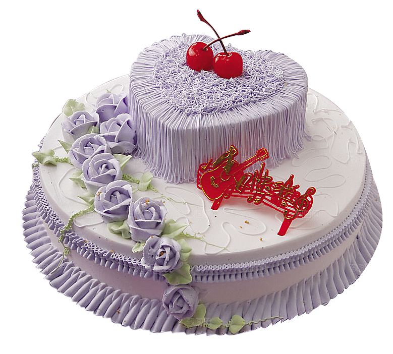 高清生日蛋糕背景图案PNG情侣生日素材