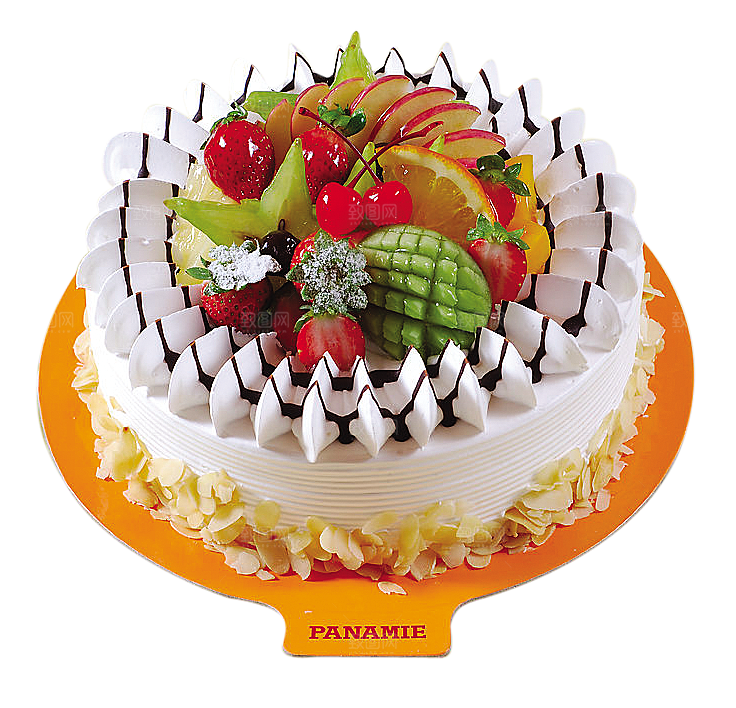 高清生日蛋糕背景图案PNG情侣生日素材
