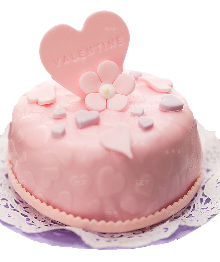 高清生日蛋糕背景图案PNG情侣生日