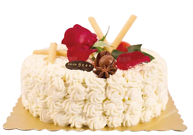 高清生日蛋糕背景图案PNG情侣生日素材