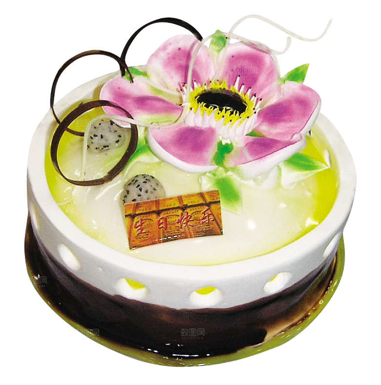 高清生日蛋糕背景图案PNG情侣生日