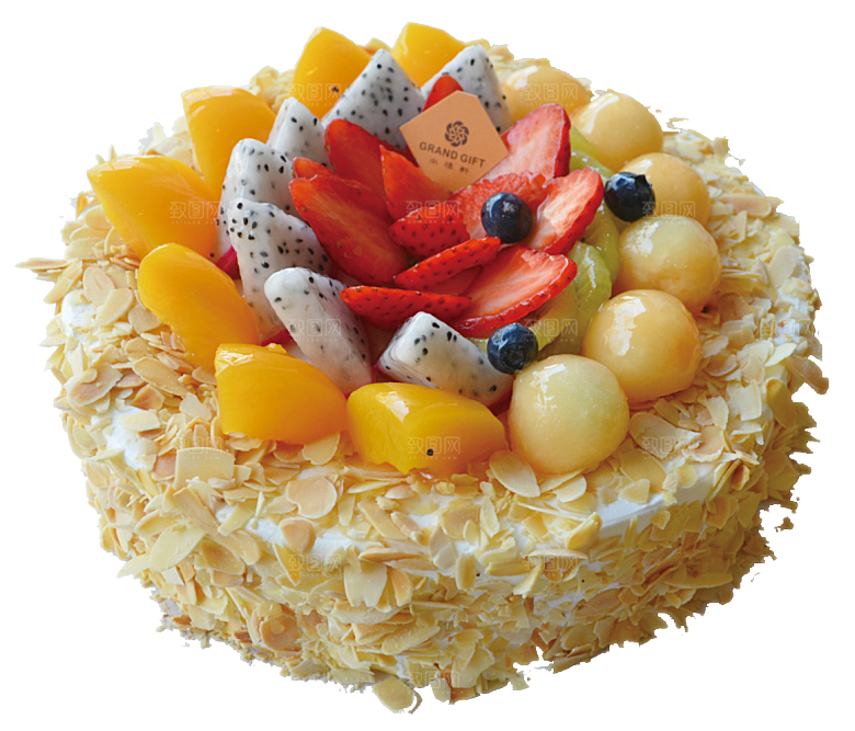 高清生日蛋糕背景图案PNG情侣生日素材