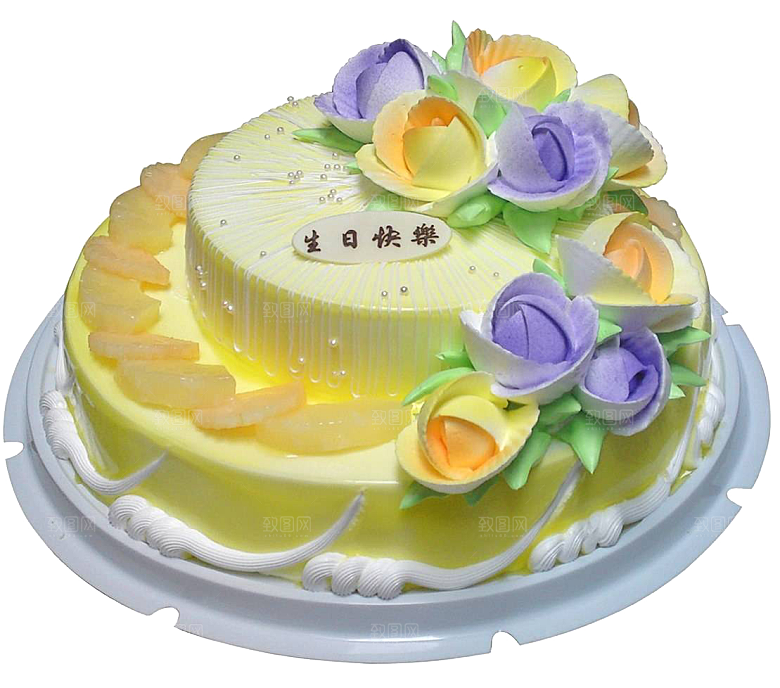 高清生日蛋糕背景图案PNG情侣生日素材