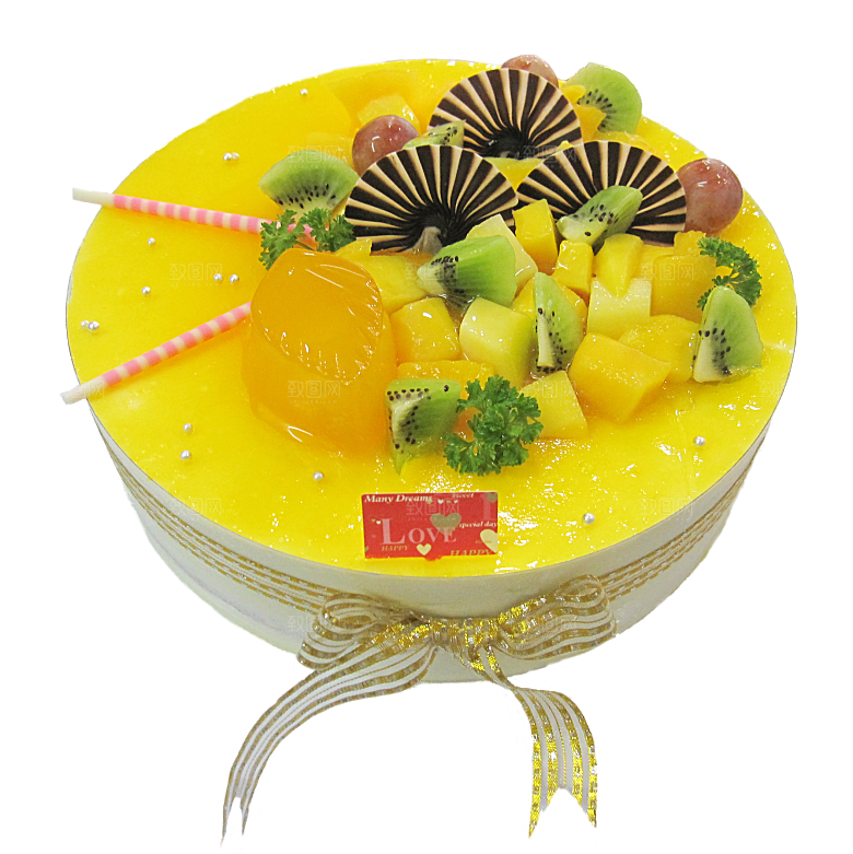 高清生日蛋糕背景图案PNG情侣生日素材