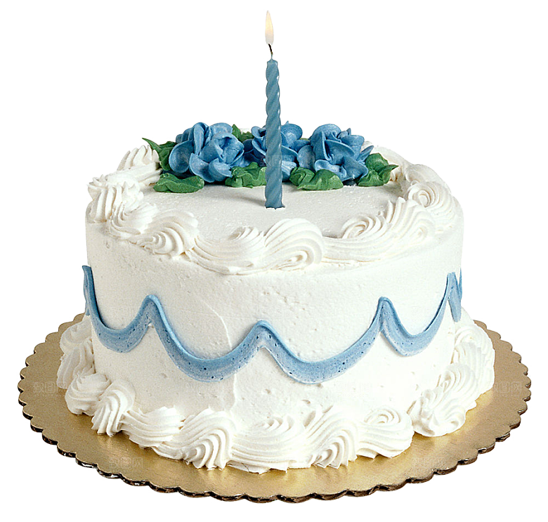 高清生日蛋糕背景图案PNG情侣生日素材