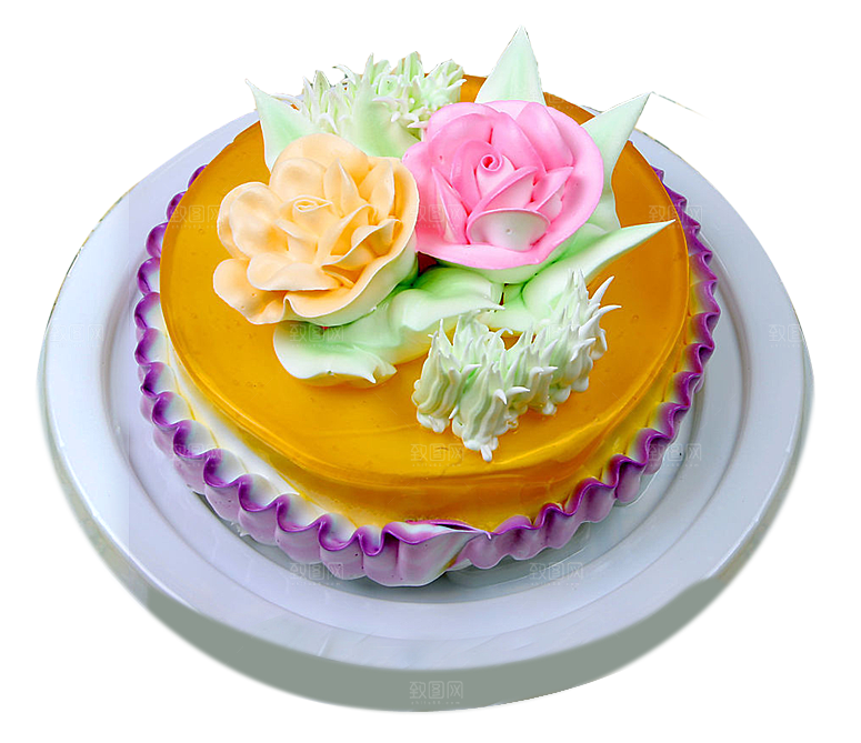 高清生日蛋糕背景图案PNG情侣生日素材