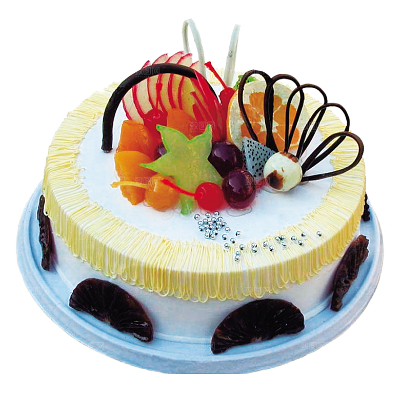 高清生日蛋糕背景图案PNG情侣生日素材