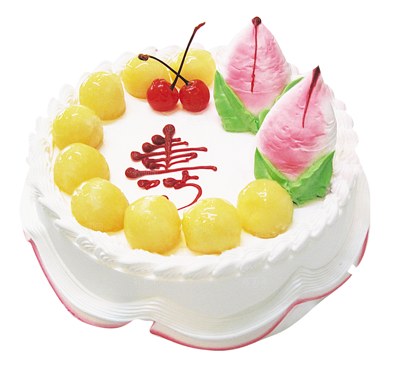 高清生日蛋糕背景图案PNG情侣生日素材