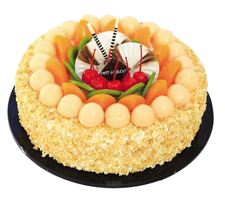 高清生日蛋糕背景图案PNG情侣生日素材