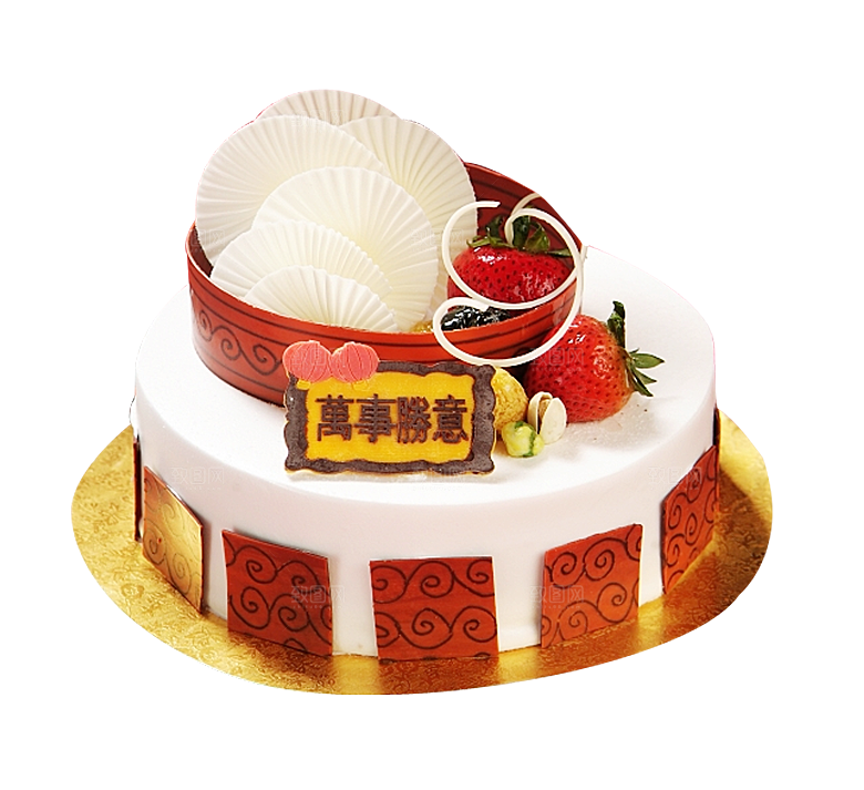 高清生日蛋糕背景图案PNG情侣生日