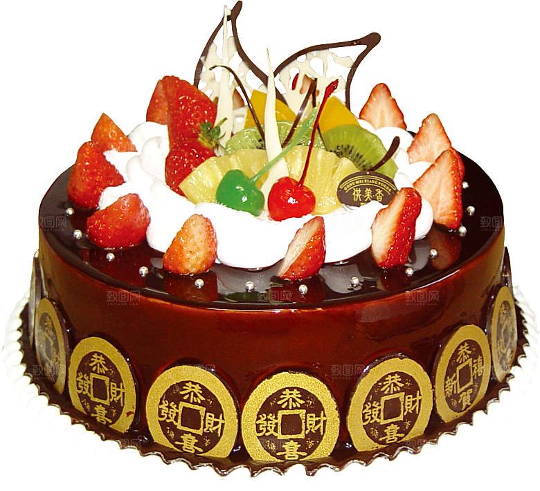高清生日蛋糕背景图案PNG情侣生日