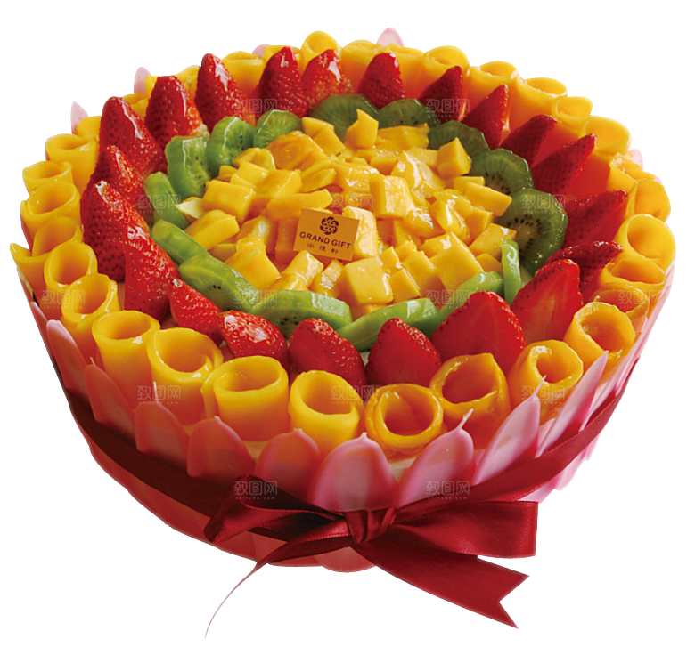 高清生日蛋糕背景图案PNG情侣生日素材