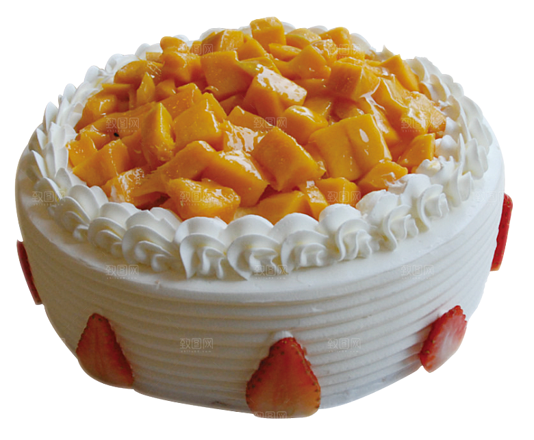 高清生日蛋糕背景图案PNG情侣生日素材