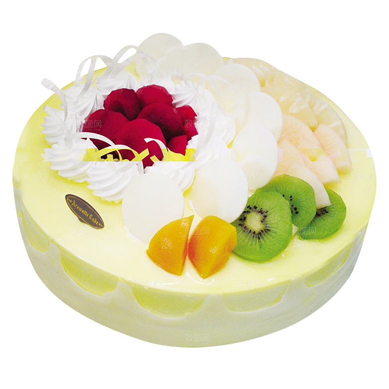 高清生日蛋糕背景图案PNG情侣生日素材