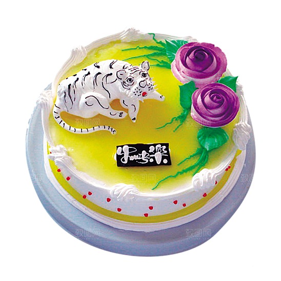 高清生日蛋糕背景图案PNG情侣生日