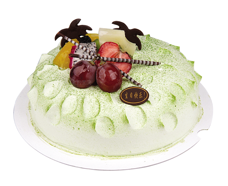 高清生日蛋糕背景图案PNG情侣生日素材