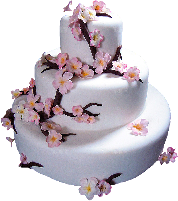 高清生日蛋糕背景图案PNG情侣生日素材