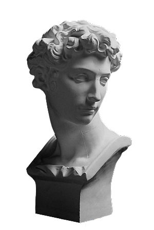 欧式创意石膏人像雕塑头像雕像素描动物素材