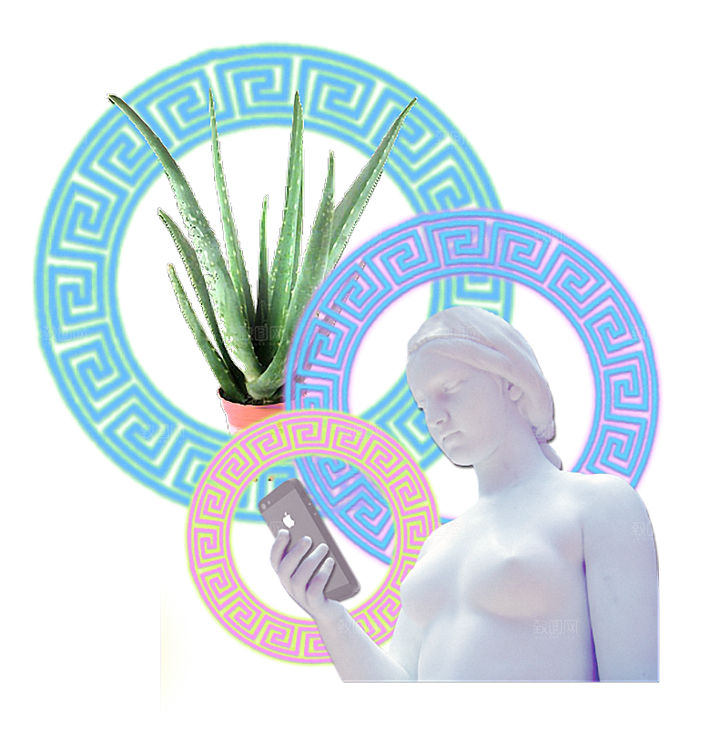 欧式创意石膏人像雕塑头像雕像素描动物素材