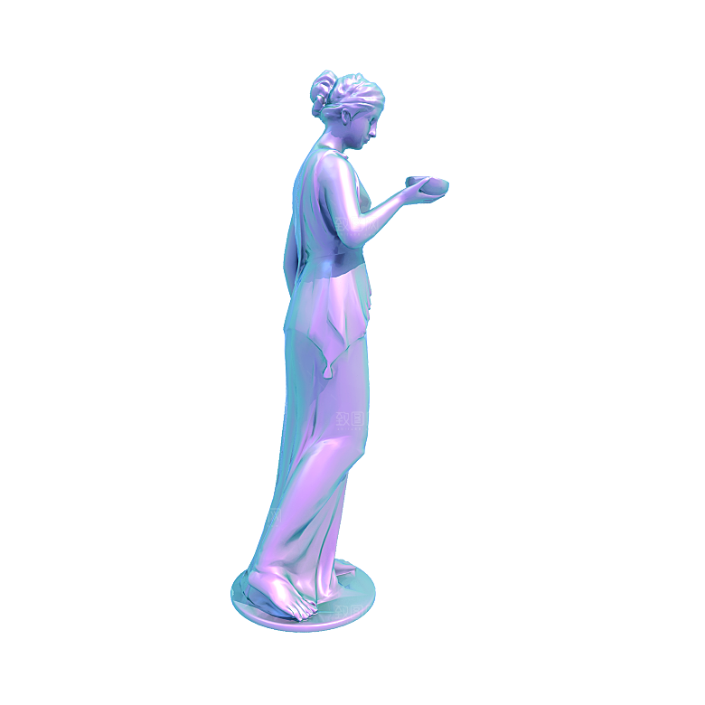 欧式创意石膏人像雕塑头像雕像素描动物