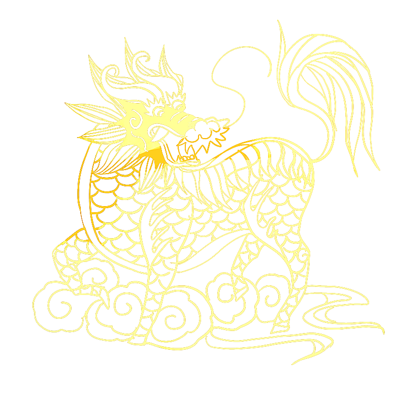 传统神兽青龙白虎凤凰麒麟PNG免抠素材
