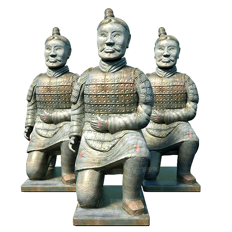 西安旅游地标建筑古都长安插图PNG素材