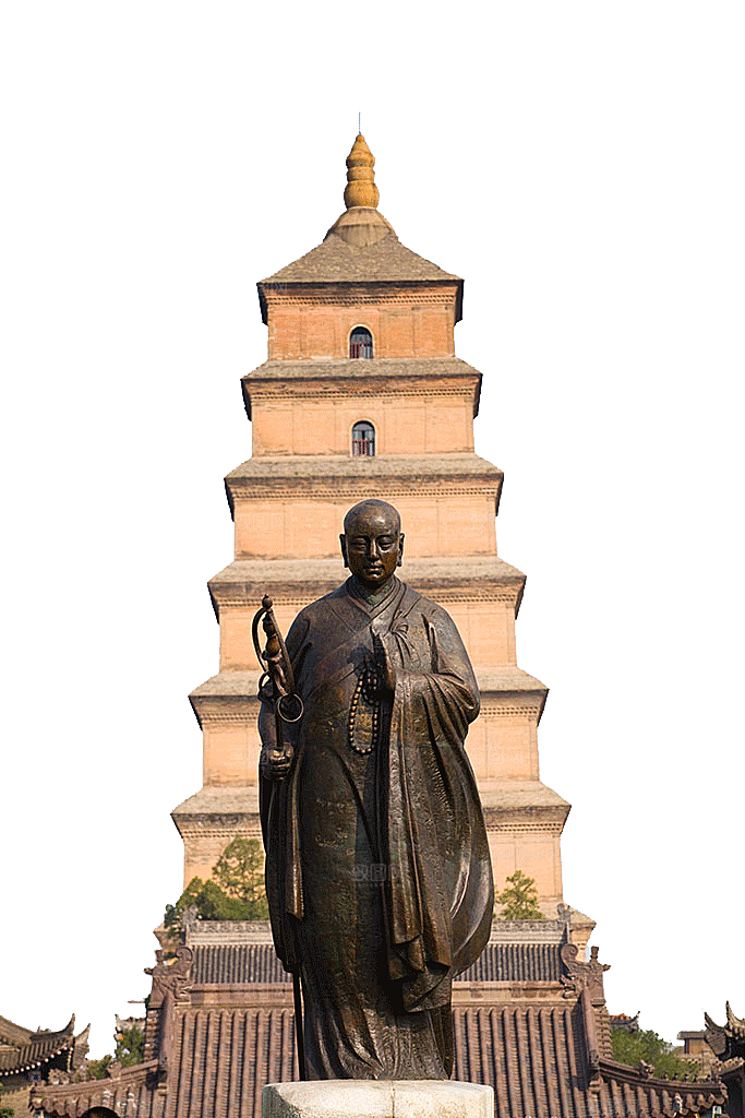 西安旅游地标建筑古都长安插图PNG素材