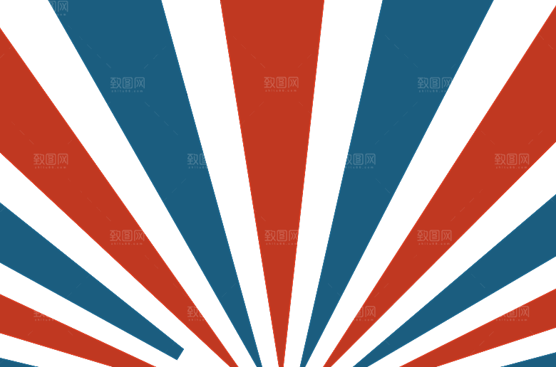 炫酷渐变放射光线PNG免抠透明背景素材