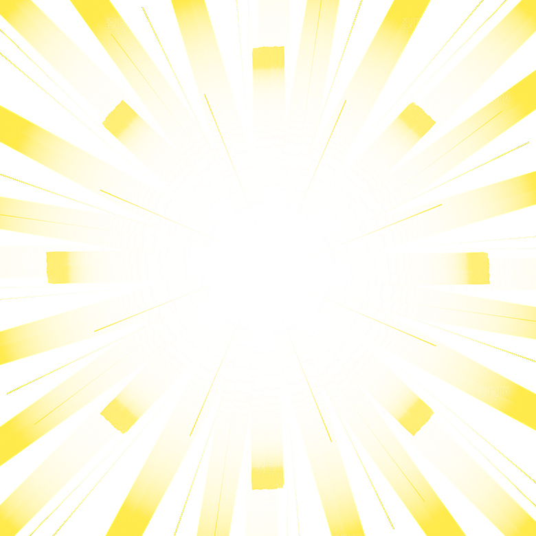 炫酷渐变放射光线PNG免抠透明背景