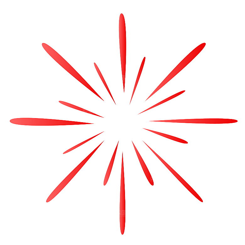 炫酷渐变放射光线PNG免抠透明背景素材