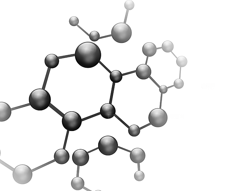 卡通生物基因DNA化妆品医疗化学分子素材