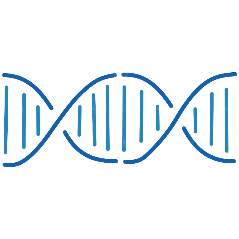 卡通生物基因DNA化妆品医疗化学分子素材