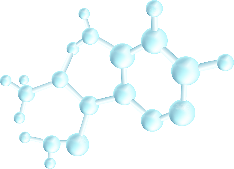 卡通生物基因DNA化妆品医疗化学分子素材