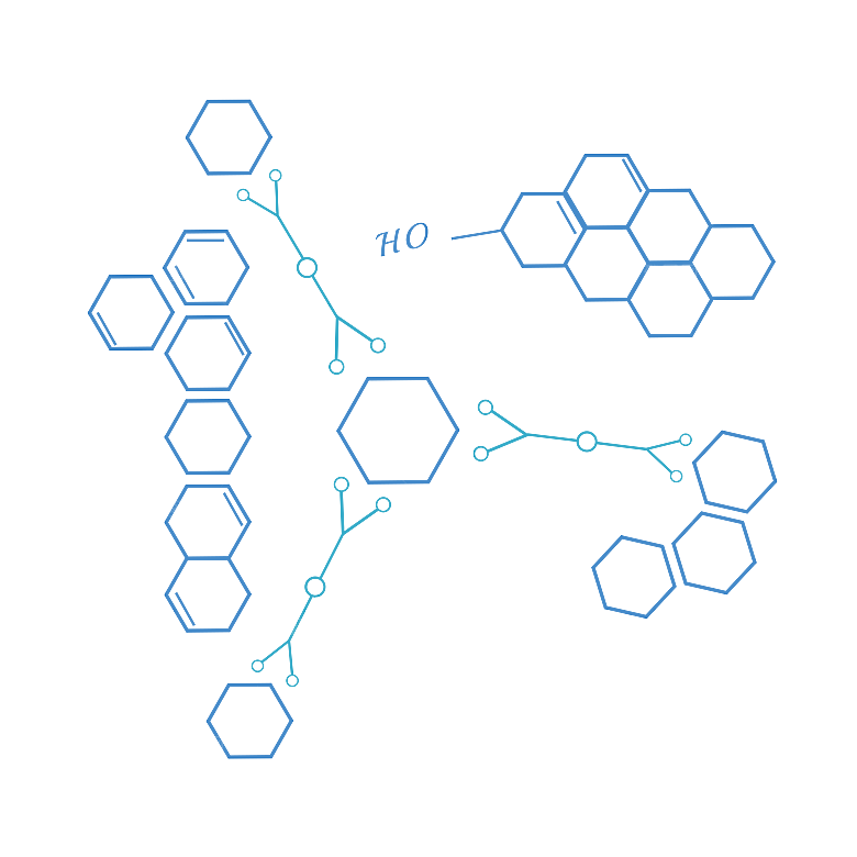 卡通生物基因DNA化妆品医疗化学分子素材