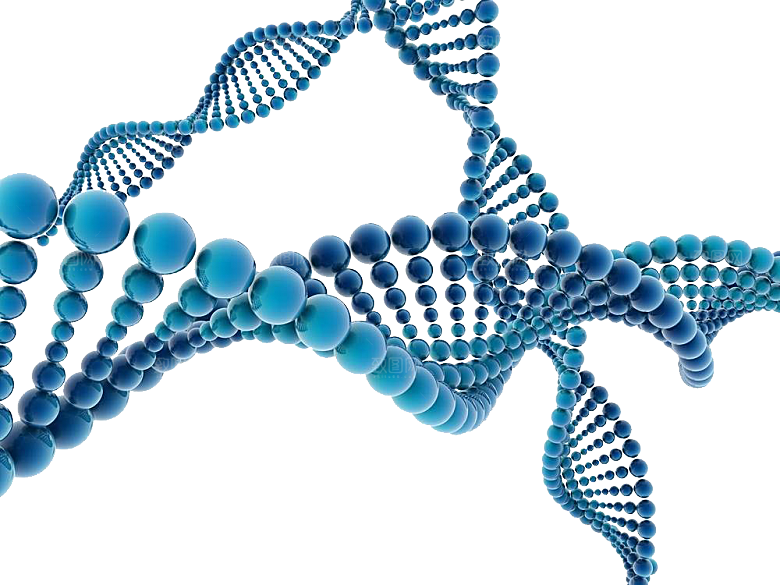 卡通生物基因DNA化妆品医疗化学分子