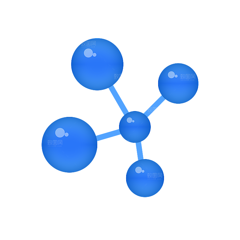 卡通生物基因DNA化妆品医疗化学分子