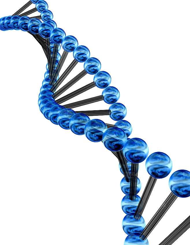 卡通生物基因DNA化妆品医疗化学分子素材