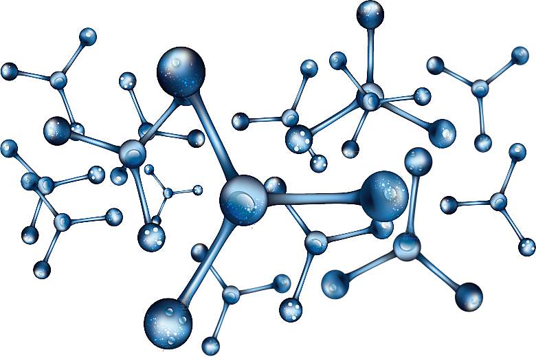 卡通生物基因DNA化妆品医疗化学分子素材