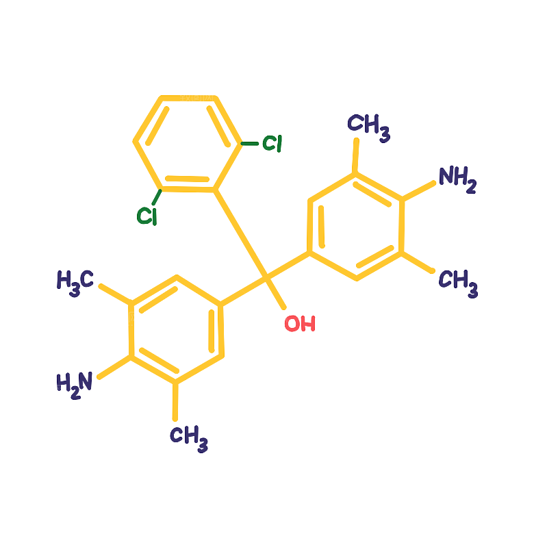卡通生物基因DNA化妆品医疗化学分子素材